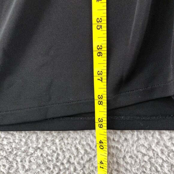 DKNY Sweater Womens Small Black Cardigan Longline V Neck Button Up Pocket Knit - Picture 9 of 10